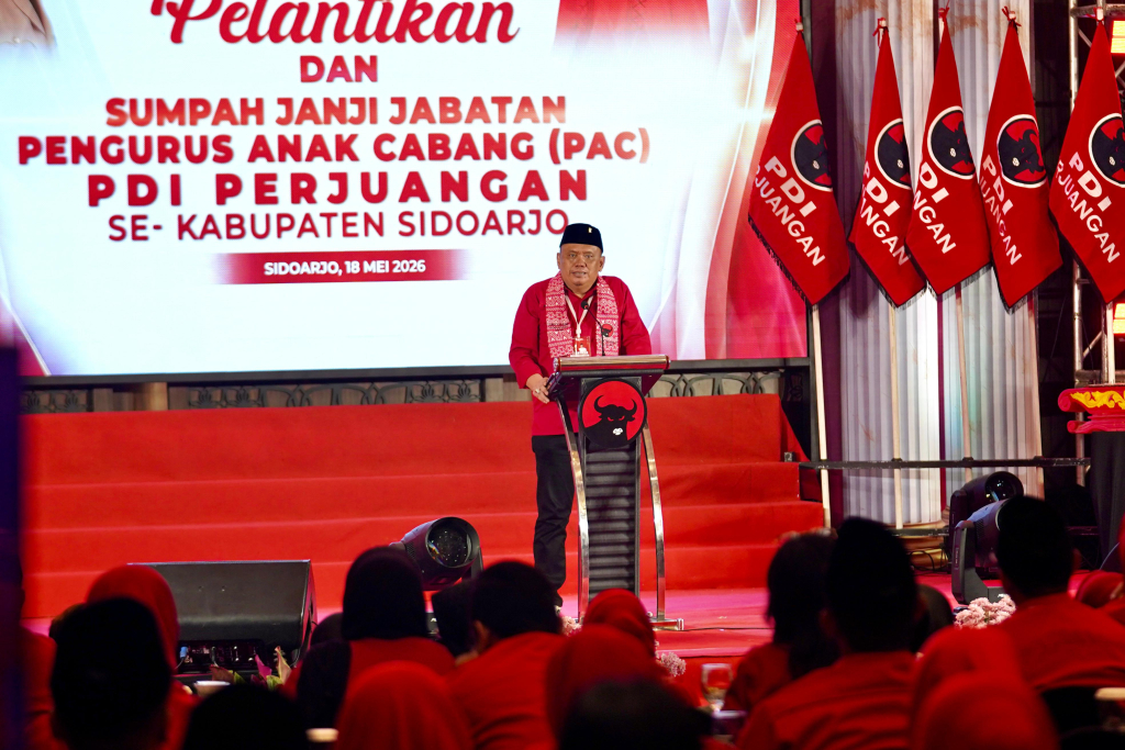 Ketua DPC PDIP Sidoarjo Hari Yulianto. SP/ HIKMAH