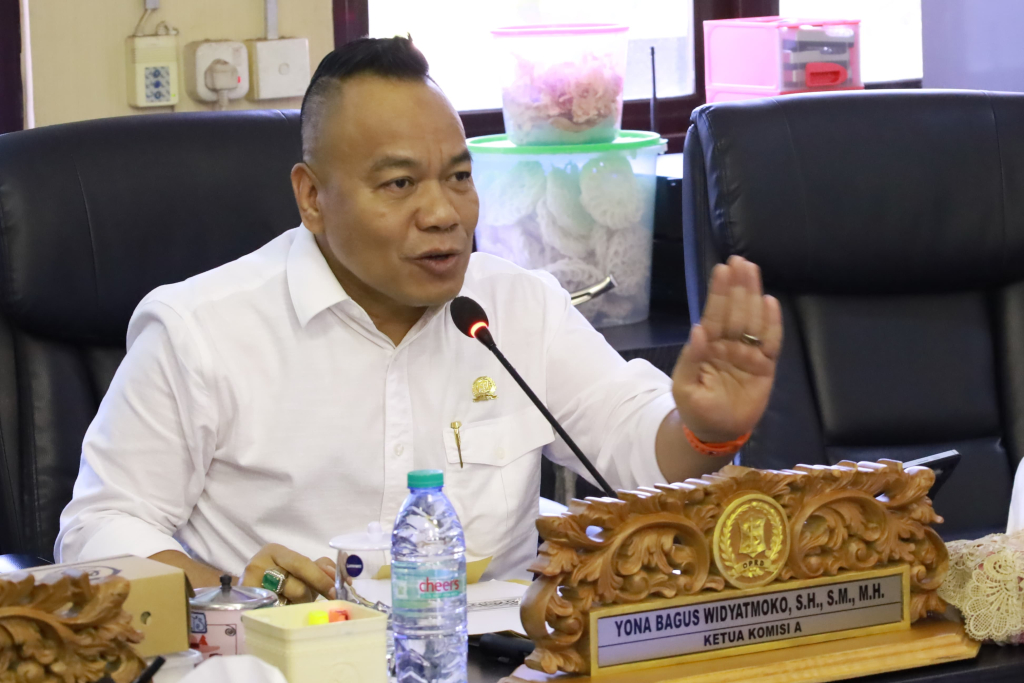Ketua Komisi A, Yona Bagus Widyatmoko. SP/ Al Qomaruddin