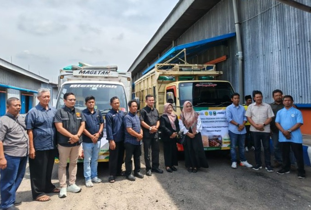 Bapanas menyalurkan sebanyak 7.700 ton jagung program Stabilisasi Pasokan dan Harga Pangan (SPHP) untuk peternak di Magetan. SP/ MGT
