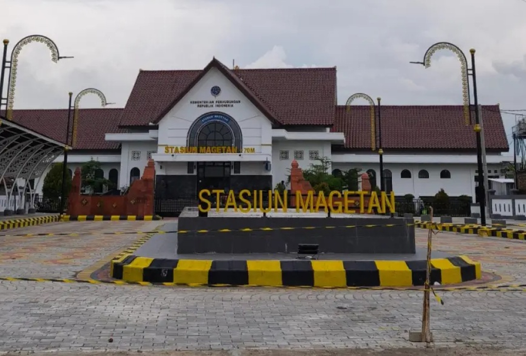 Suasana Stasiun Magetan bakal jadi ruang publik yang nyaman bagi pengguna kereta maupun masyarakat sekitar. SP/ MGT