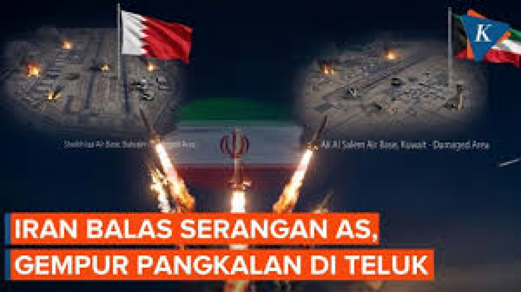 Peristiwa Pangkalan AS di Bahrain, Diserang Iran