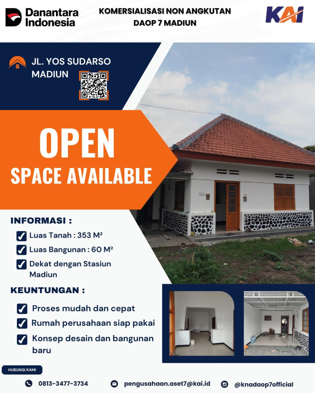 Platform digital bernama Space by KAI, masyarakat dan investor bisa mengakses berbagai aset strategis KAI di seluruh Indonesia. SP/ Lestariono