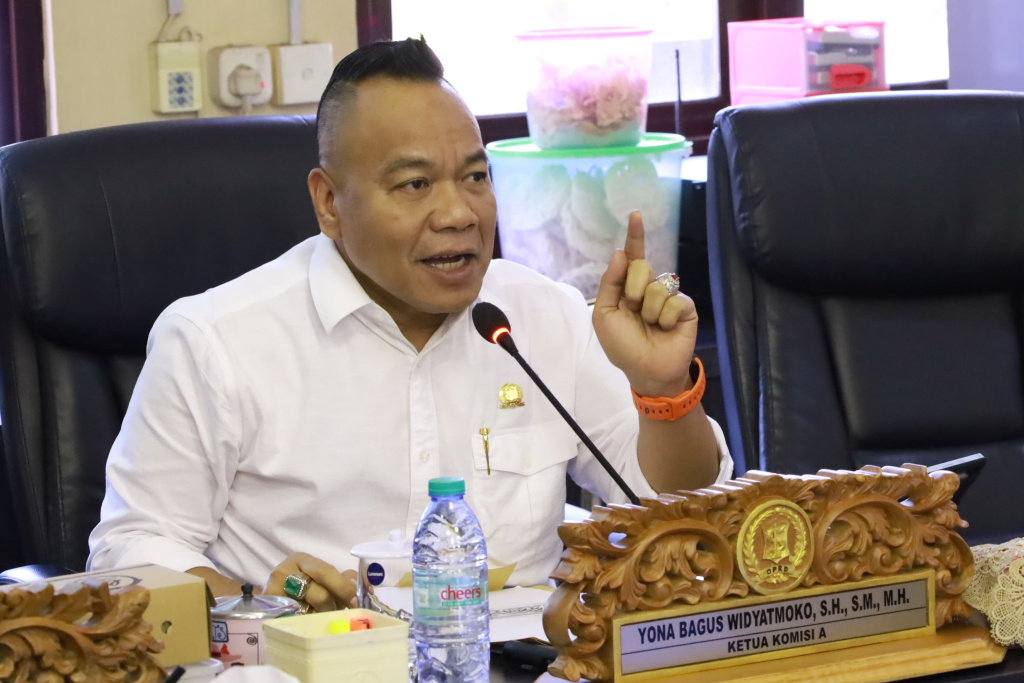 Ketua Komisi A DPRD Kota Surabaya, Yona Bagus Widyatmoko. SP/ Al Qomaruddin