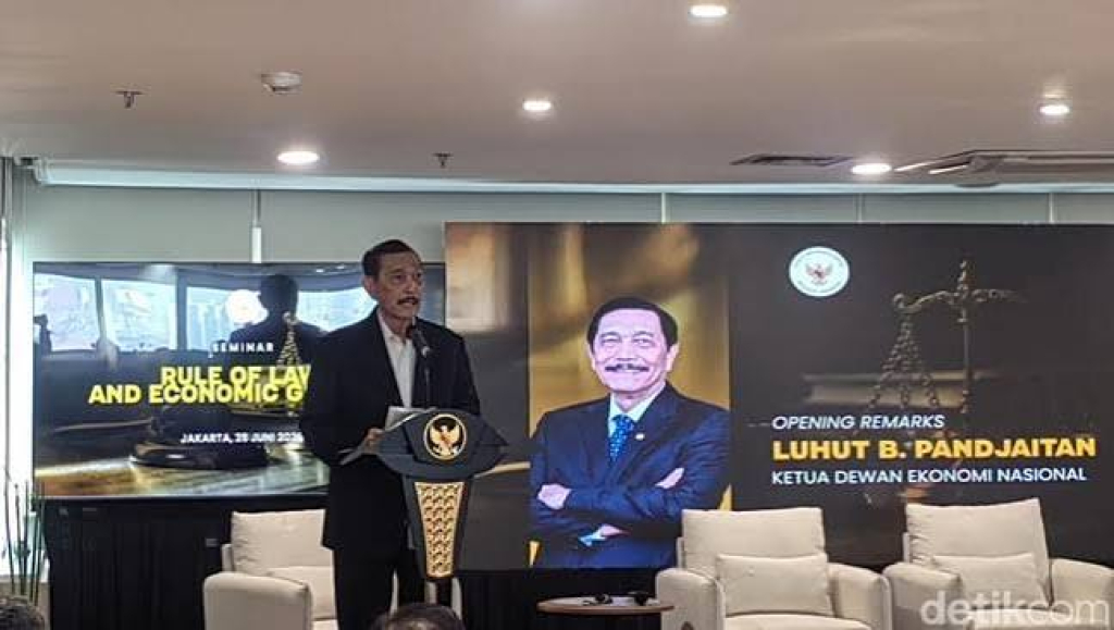 Ketua Dewan Ekonomi Nasional (DEN) Luhut Binsar Pandjaitan