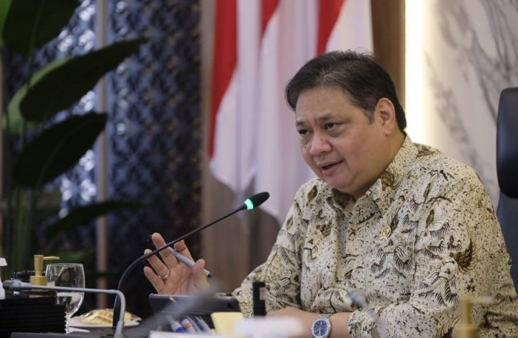 Menteri Koordinator Bidang Perekonomian Airlangga Hartarto