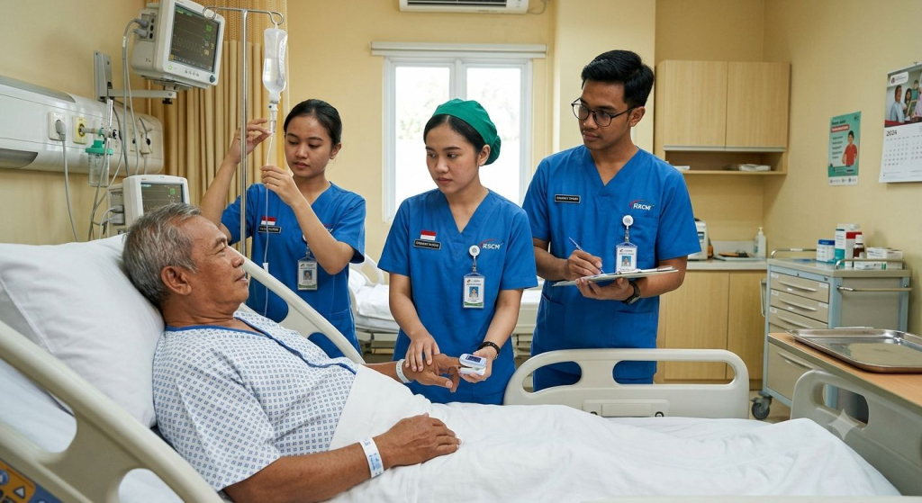 Ilustrasi perawatan di RSUD dr Harjono.