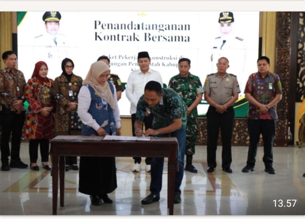 Pemkab Sidoarjo benahi tata kelola proyek pemerintah sesuai arahan KPK. SP/HIKMAH