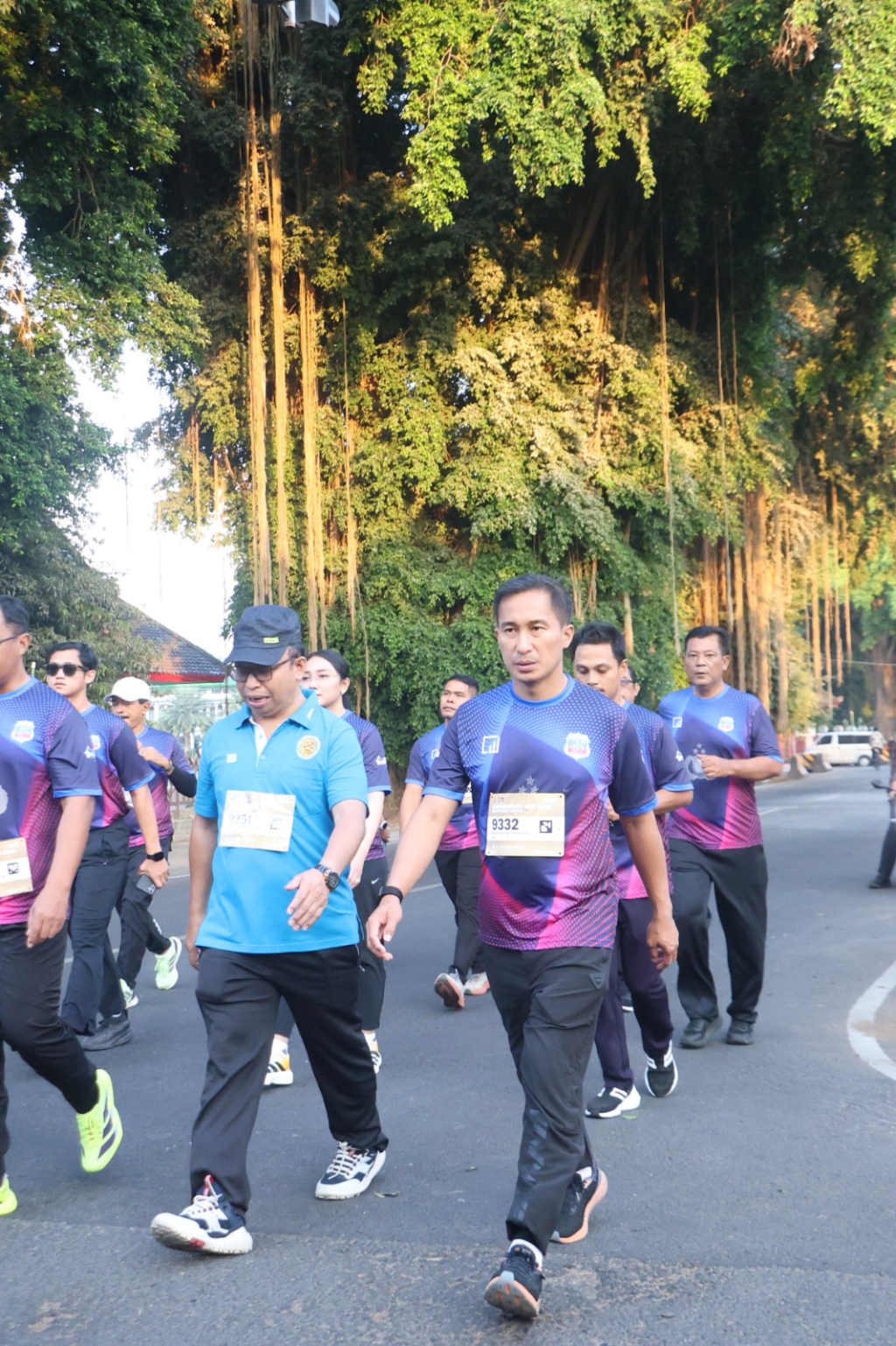 Saat giat Bhayangkara Run 2026 dalam rangka HUT Bhayangkara ke 80. SP/LESTARIYONO