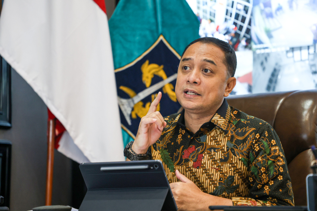 Wali Kota Surabaya Eri Cahyadi. SP/ Al Qomaruddin