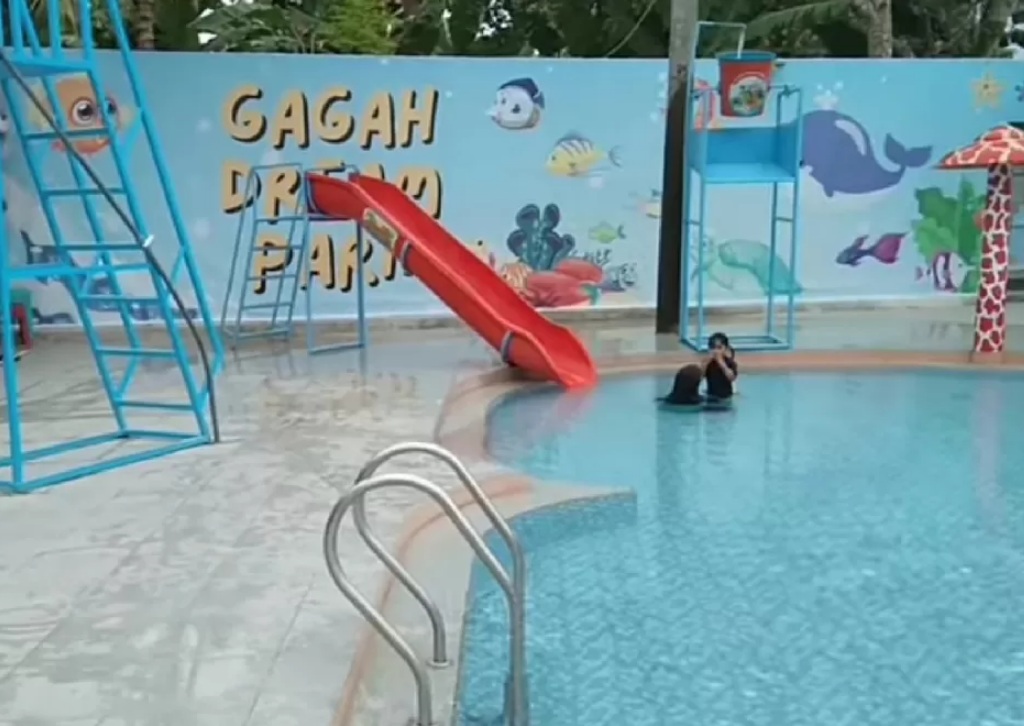 Gagah Dream Park salah satu objek desa di Kabupaten Pamekasan yang akhir-akhir ini banyak didatangi pengunjung. SP/Foto:Pemkab Pamekasan