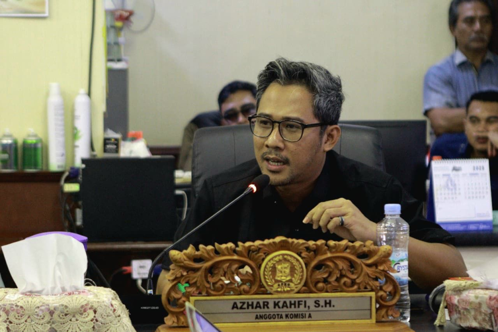 Anggota Komisi A DPRD Kota Surabaya Azhar Kahfi. SP/ Al Qomaruddin