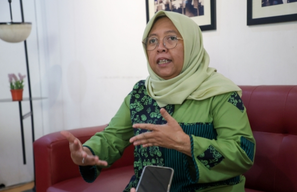 Kepala Dinas Pendidikan (Dispendik) Kota Surabaya, Febrina Kusumawati. SP/ Al Qomaruddin