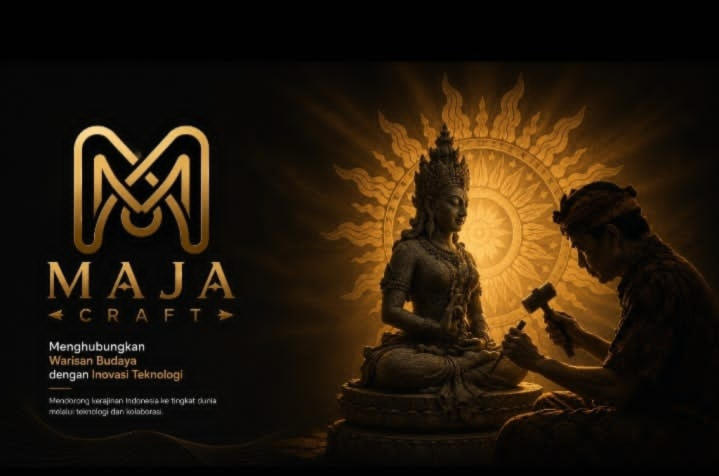 MajaCraft hadir sebagai marketplace kerajinan seni Indonesia yang mengusung konsep phygital (physical-digital). SP/