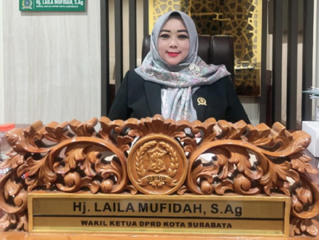 Wakil Ketua DPRD Surabaya Laila Mufidah. SP/ Al Qomaruddin