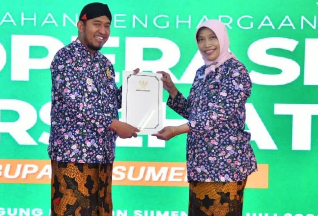 RSUD dr. H. Moh. Anwar Sumenep dengan meraih Predikat Koperasi Sehat dari Pemerintah Kabupaten Sumenep. SP/ Rahman
