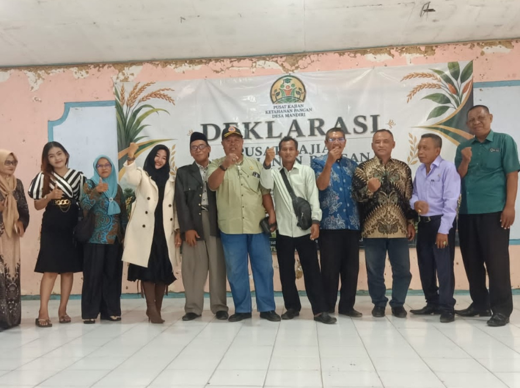 Peristiwa Deklarasi Yayasan Pusat Kajian Ketahanan Pangan Desa Mandiri Digelar di Gedung Ki Hajar Dewantara P & K Sumenep
