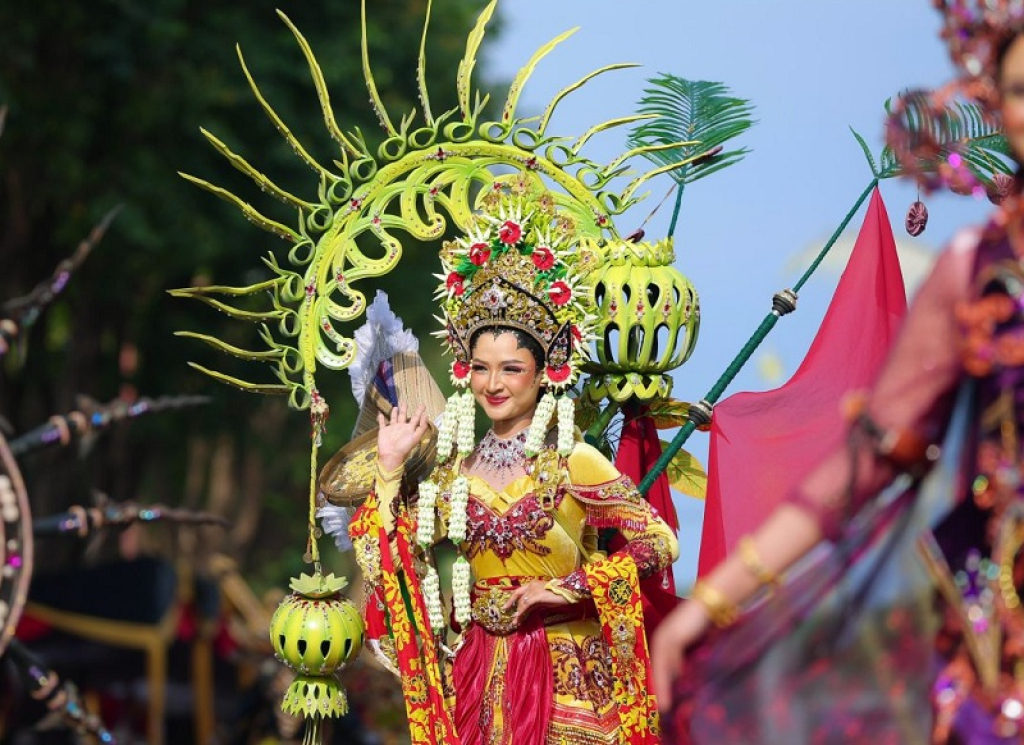Agenda Banyuwangi Ethno Carnival (BEC) 2025 di Taman Blambangan, Banyuwangi. SP/Foto:Pemkab Banyuwangi