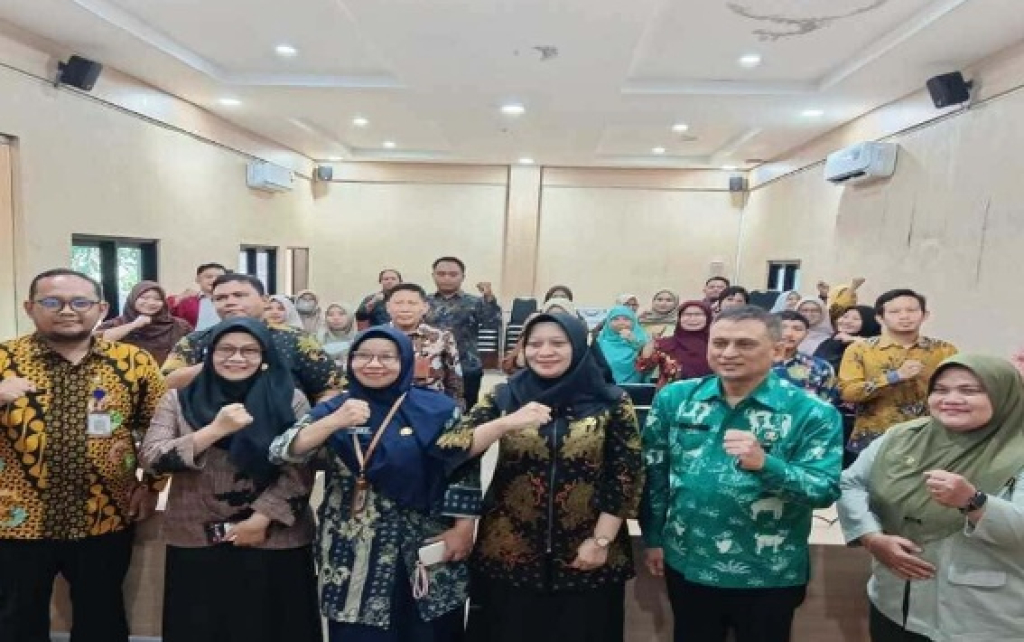 Dinas Pangan Sidoarjo menggelar FGD Implementasi SIGAP untuk memperkuat sistem pertanian berbasis data dan teknologi. SP/ SDA
