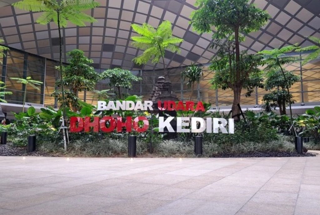 Suasana Bandara Dhoho Kediri, Kabupaten Kediri, Jawa Timur. SP/ KDR