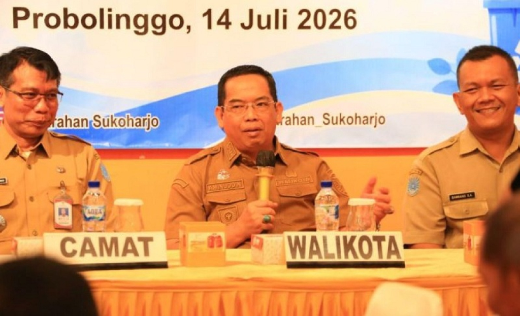 Wali Kota Probolinggo Aminuddin (tengah) saat membuka Pelatihan dan Pembinaan LKK. SP/Diskominfo Probolinggo