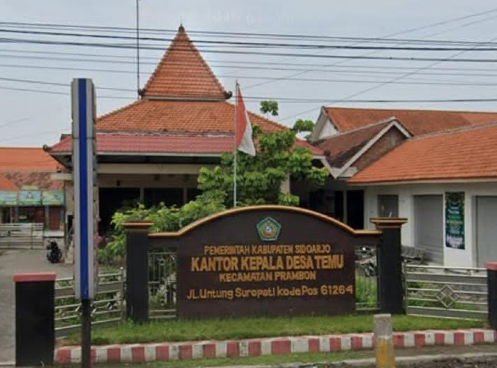 Kantor Desa Temu, Kecamatan Prambon. SP/JUMAIN