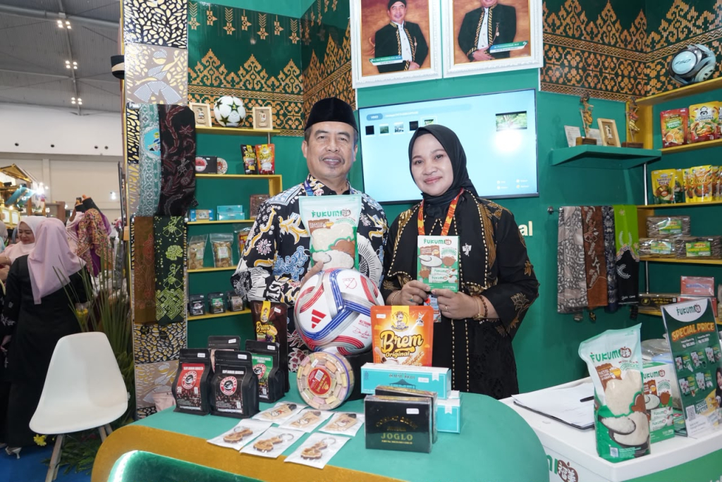 ajang Apkasi Otonomi Expo (AOE) 2026 di Hall 3-3A Indonesia Convention Exhibition (ICE) BSD, Kabupaten Tangerang, Kamis (27/8/2026).