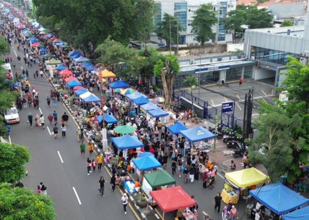 Peristiwa Pelaksanaan CFD Dongkrak Omzet UMKM, Pemkab Trenggalek Sebut Capai Ratusan Juta