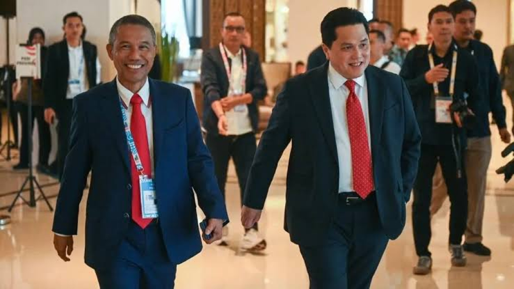 Ketua umum PSSI, Erick Thohir