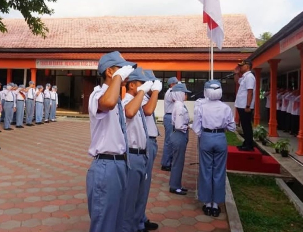 Siswa mengikuti kegiatan pembelajaran di Sekolah Rakyat Menengah Atas (SRMA) 23 Pacitan. SP/Foto:SRT Pacitan