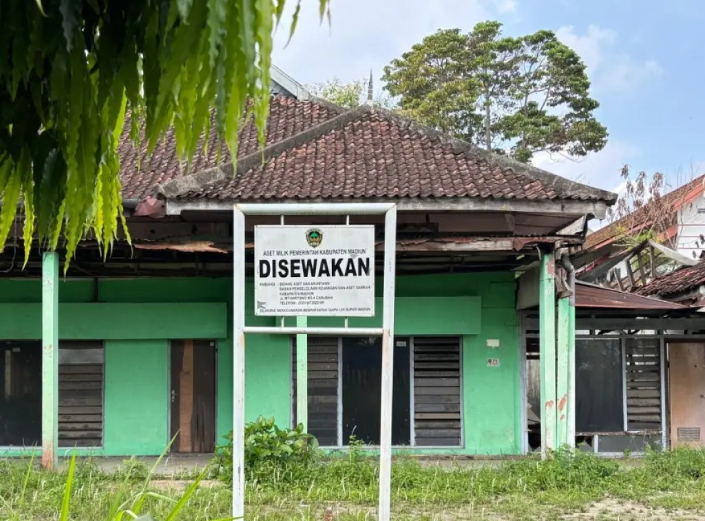 Ilustrasi. Salah satu bangunan dan tanah aset milik Pemerintah Kabupaten Madiun. SP/ MDN