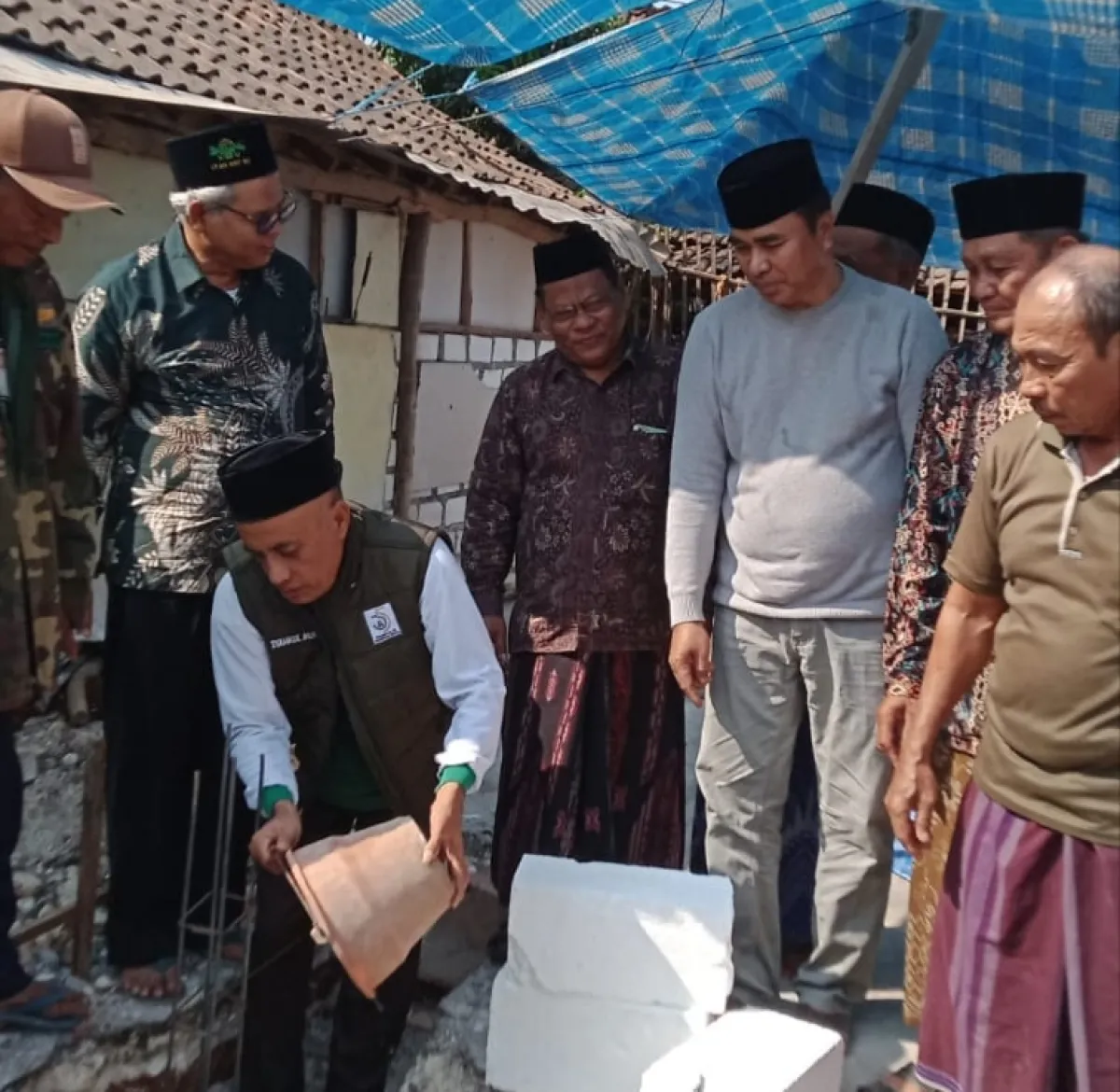 Ranting NU Sugihan Bedah Rumah, Wujud Nyata Membersamai Warga