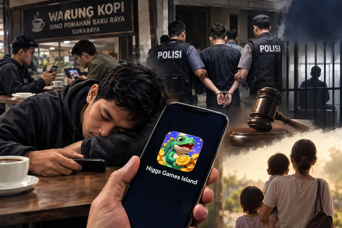 Akibat Aplikasi HGI, Tiga Orang di Surabaya Masuk Bui 1 Tahun