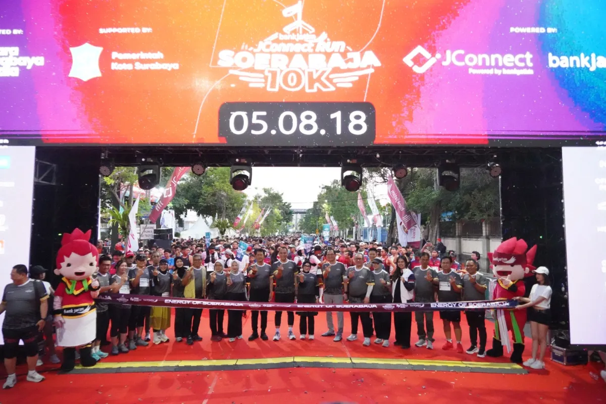 Bank Jatim JConnect Run Soerabaja 10K 2026 Sukses Digelar di Surabaya
