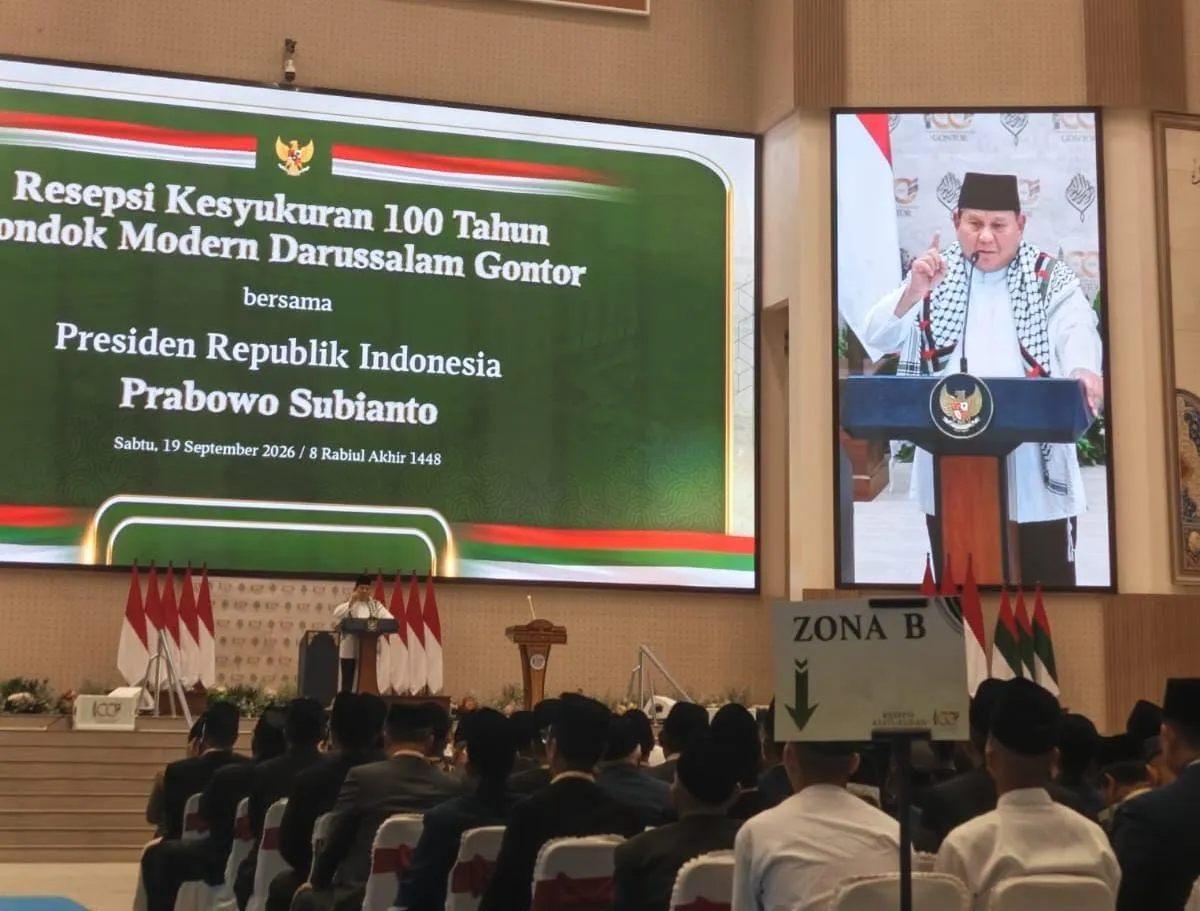 Resmikan Fakultas Kedokteran Pada Perayaan 100 Tahun Gontor Ponorogo, Presiden RI Ingatkan Santri  Lanjutkan Perjuangan