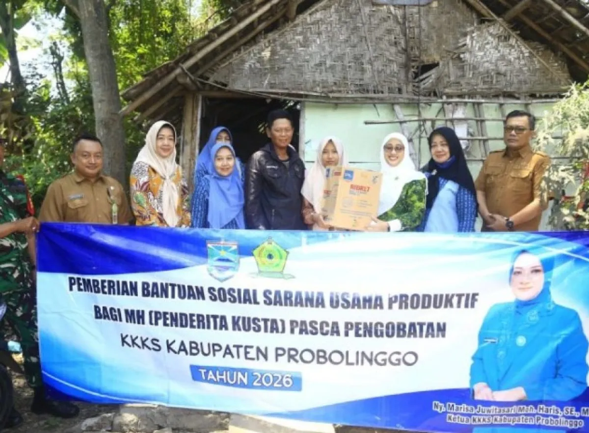Usai Pengobatan Penderita Kusta, Pemkab Probolinggo Beri Bansos Usaha Produktif