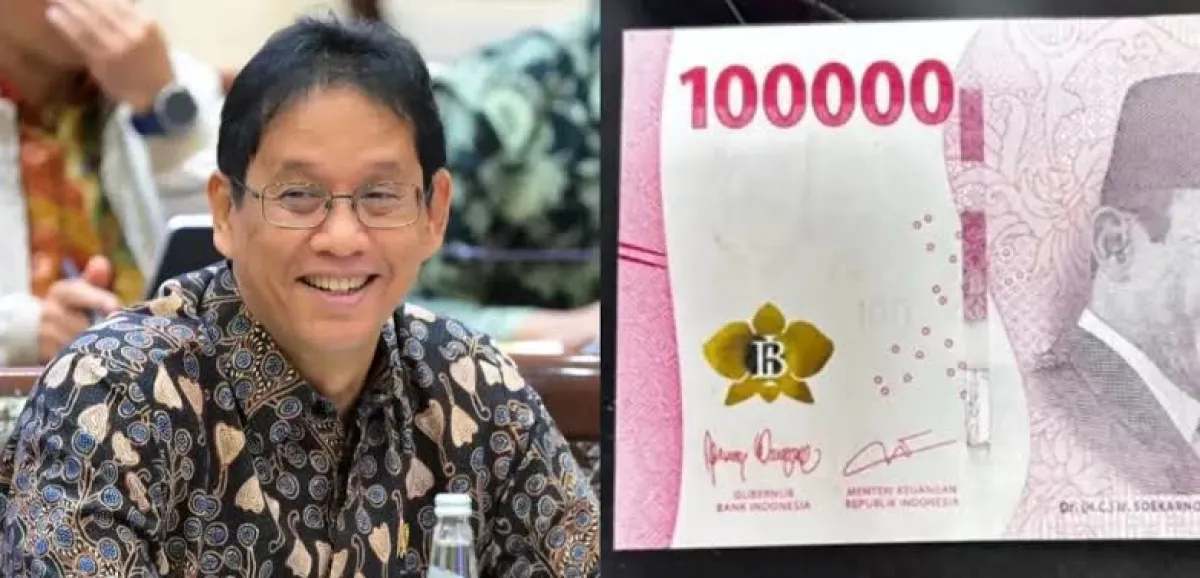 Uang Pecahan 100.000, Bertanda tangan Purbaya, Digunjingkan