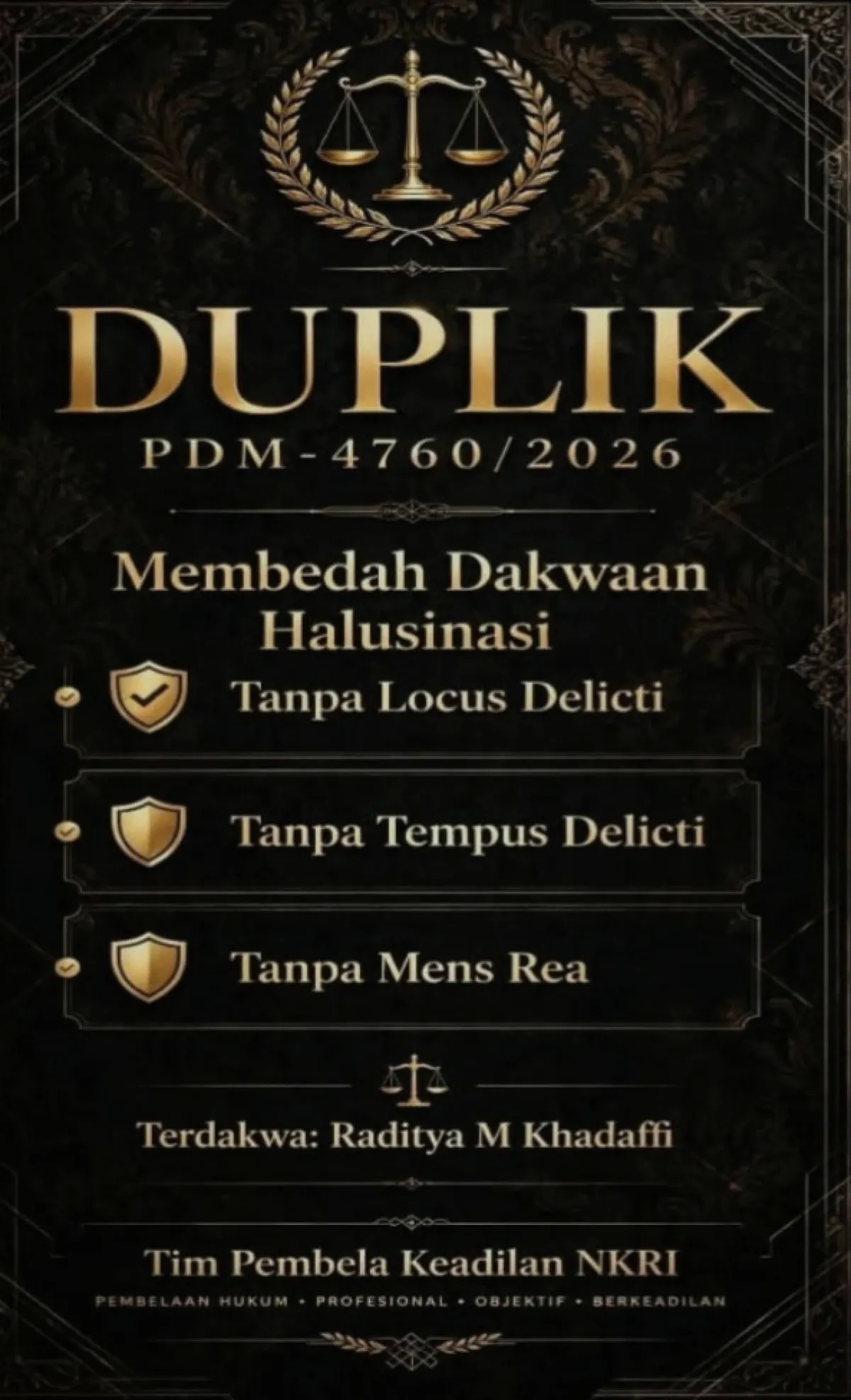 JPU JUGA GAGAL TUNJUKAN LOCUS & TEMPUS