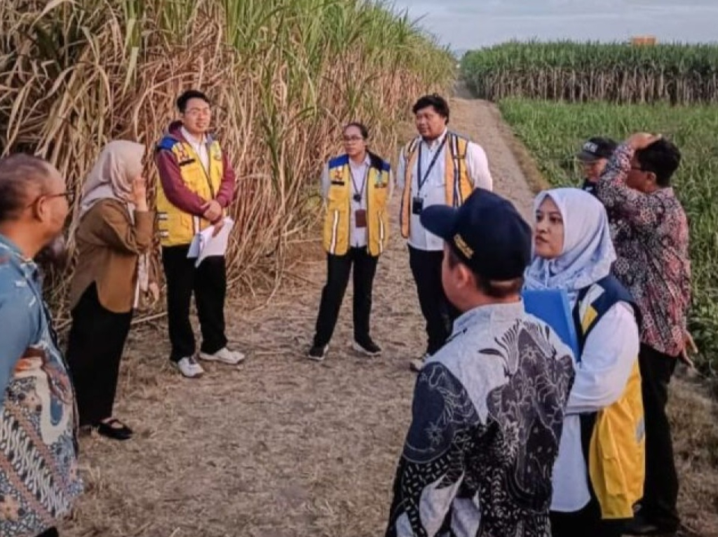 Tim Kementerian Pekerjaan Umum saat meninjau lokasi yang diusulkan untuk pembangunan Sekolah Rakyat (SR) Tulungagung. SP/ TLG