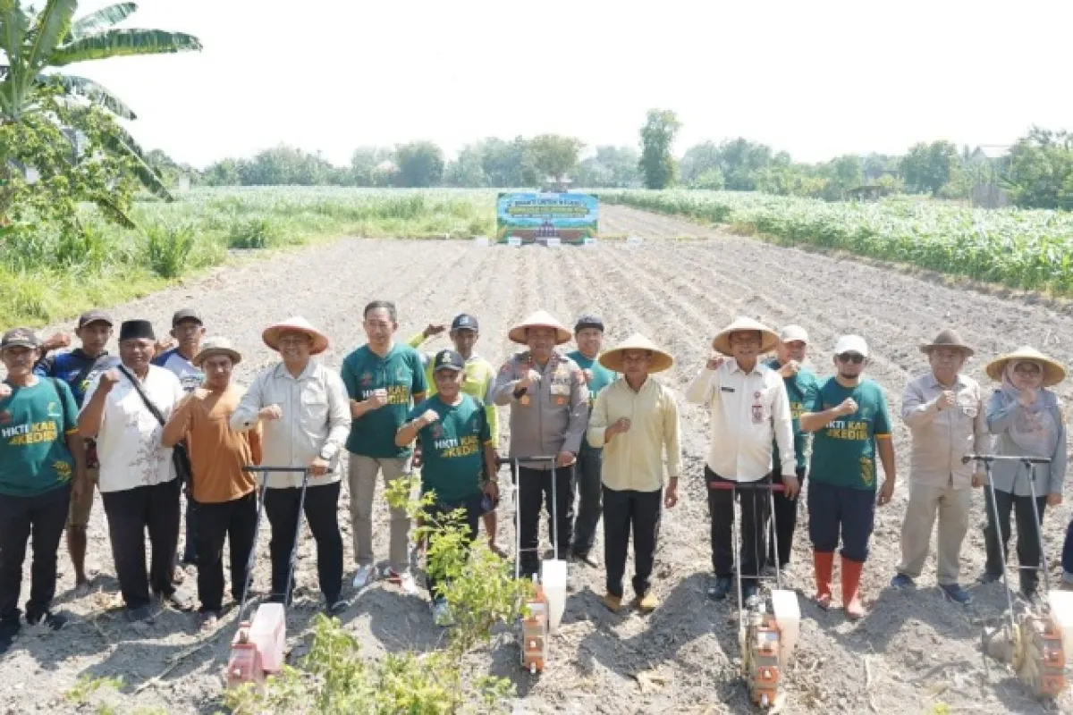 Perkuat Ketahanan Pangan, Pemkab Kediri Gencarkan Penanaman Jagung