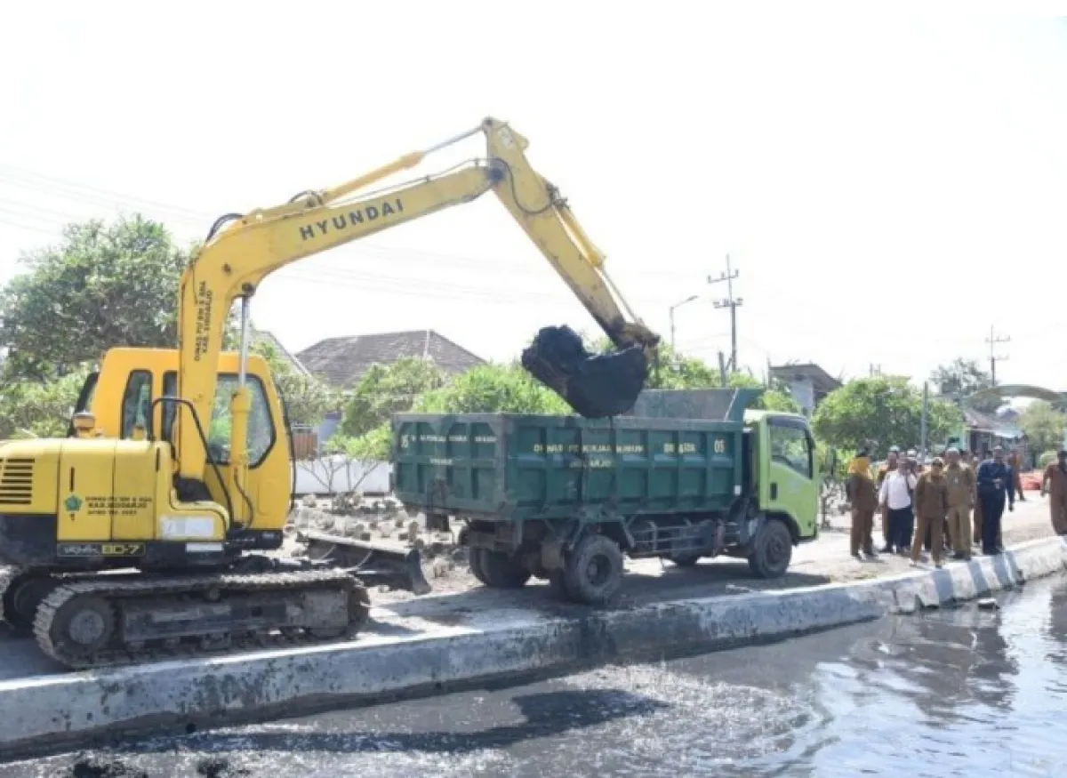 Antisipasi Banjir di Wilayah Rawan, Pemkab Sidoarjo Normalisasi Delapan Sungai