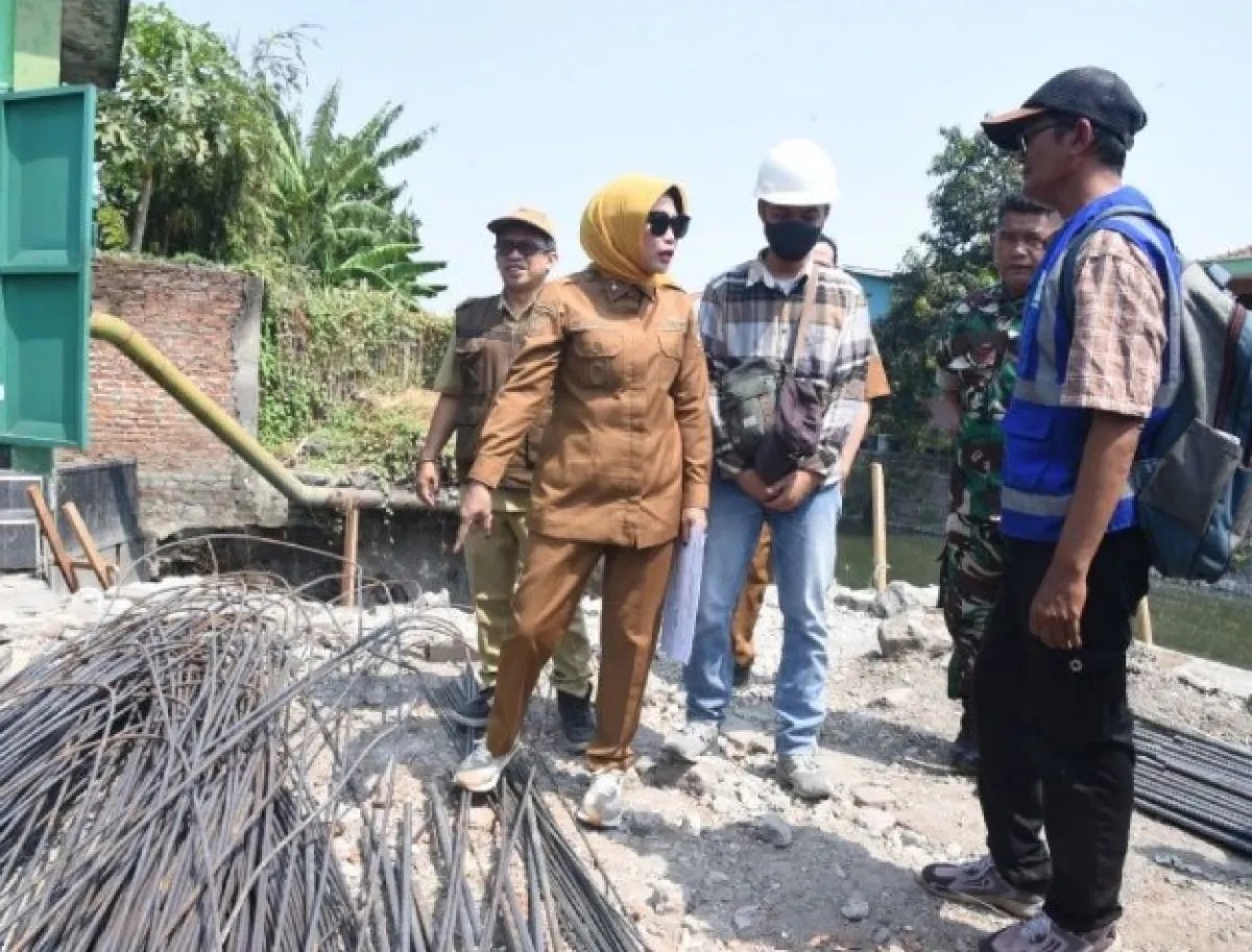Jelang Musim Hujan, Pemkab Sidoarjo Percepat Pembangunan Rumah Pompa