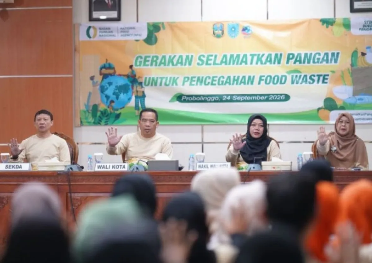 Lewat Gerakan Selamatkan Pangan, Pemkot Probolinggo Komitmen Tekan Pemborosan