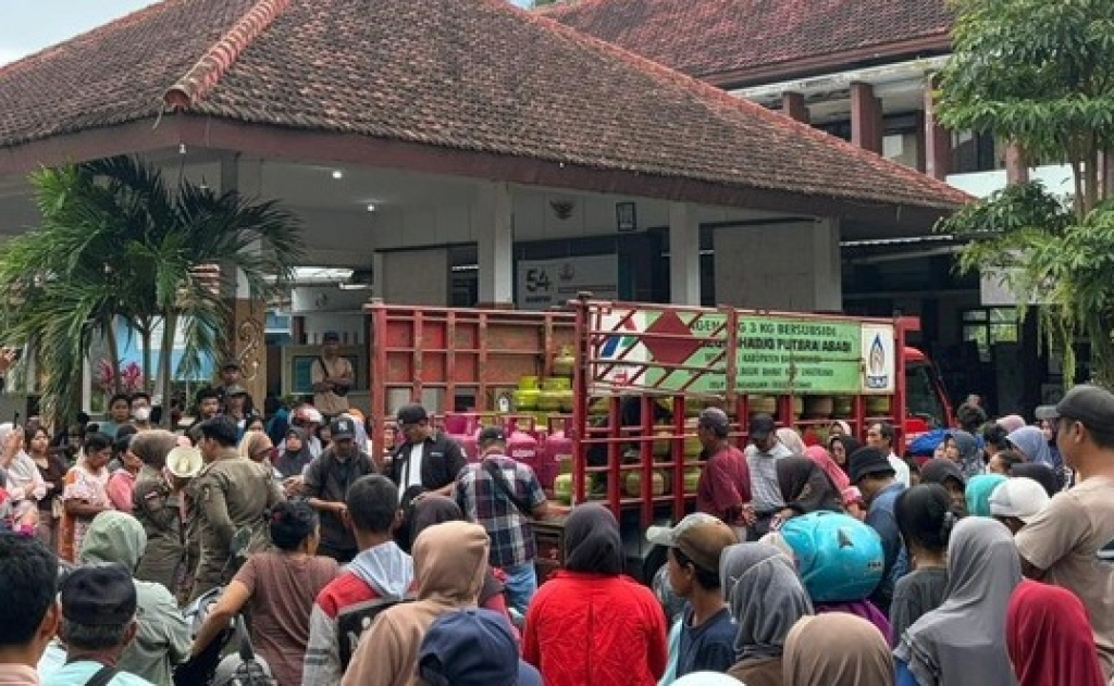 Ilustrasi. Salah satu pangkalan gas elpiji 3 kg di Banyuwangi, Jawa Timur. SP/BYW