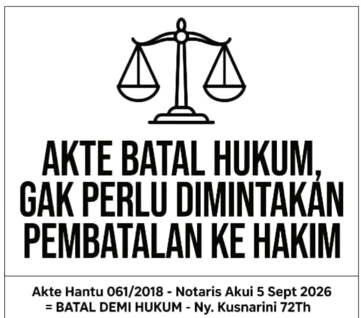 JPU, TAK UNGKAP MENS REA RADITYA