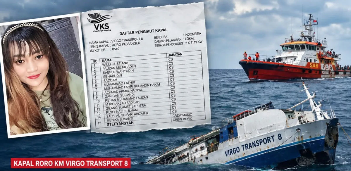 Warga Baosan Lor Ponorogo Jadi Korban KM Virgo Transport 8, Hingga Kini Masih Hilang