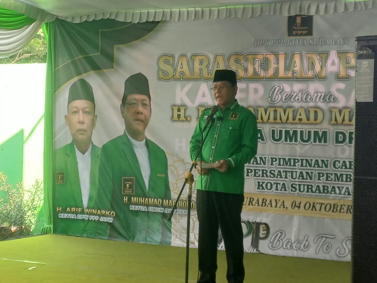 DPC PPP Surabaya Optimisi Bentuk Fraksi Sendiri di DPRD Surabaya dan Siap antarkan PPP ke Senayan