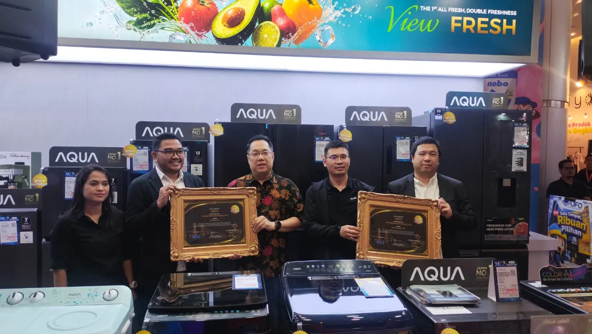 Haier dan AQUA Bidik Pasar Jawa Timur, Perdana Tampil di PRJ Surabaya 2026