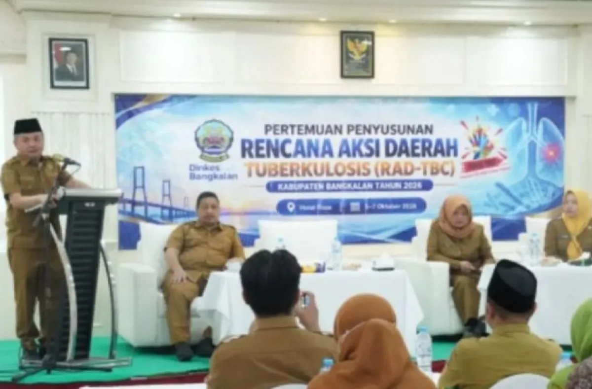 Komitmen Tangani TB, Pemkab Bangkalan Lakukan Kolaborasi Lintas Sektor Susun RAD-TB 2027