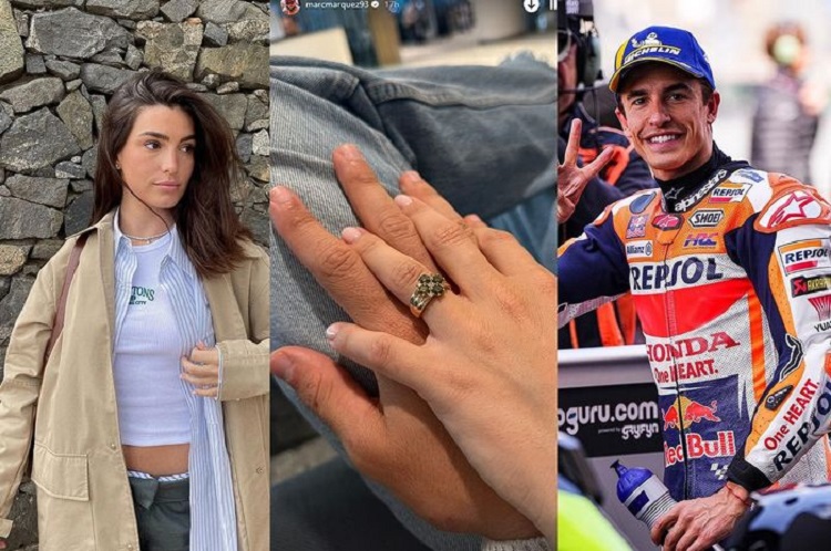 Marc Marquez dan Gemma Pinto dirumorkan berpacaran. SP/ SBY