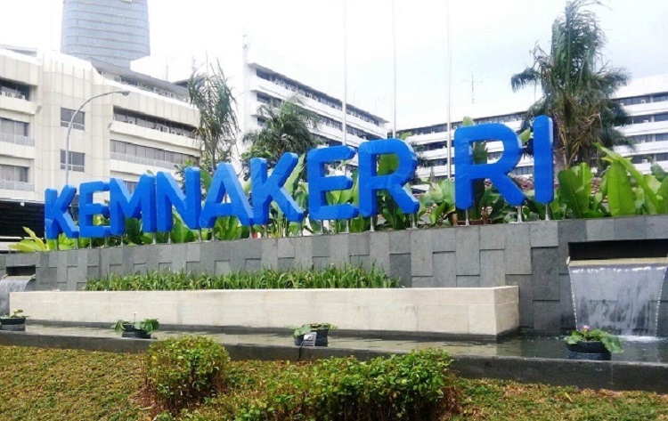 Gedung Kementerian Ketenagakerjaan.